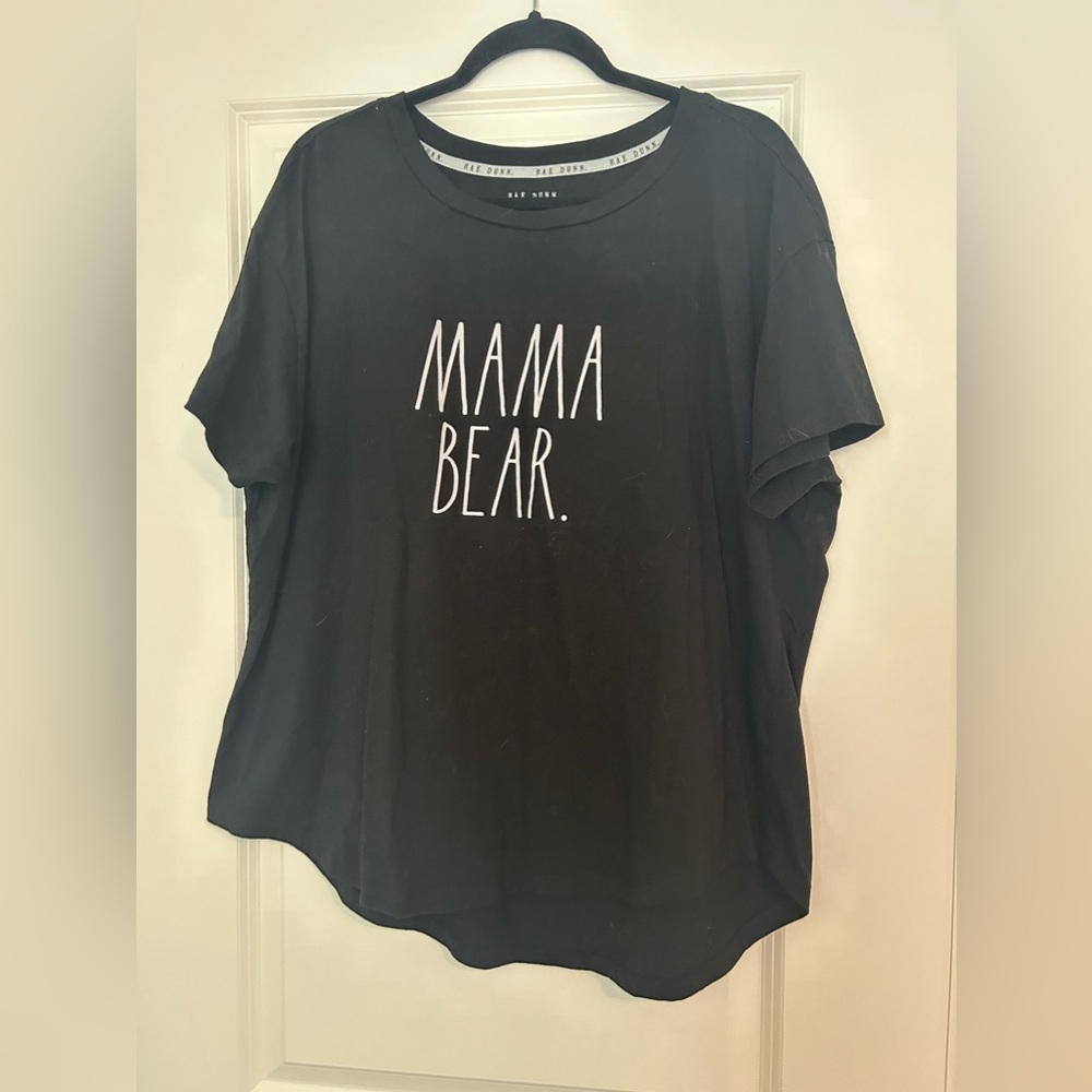 Rae Dunn mama bear T-shirt NWOT